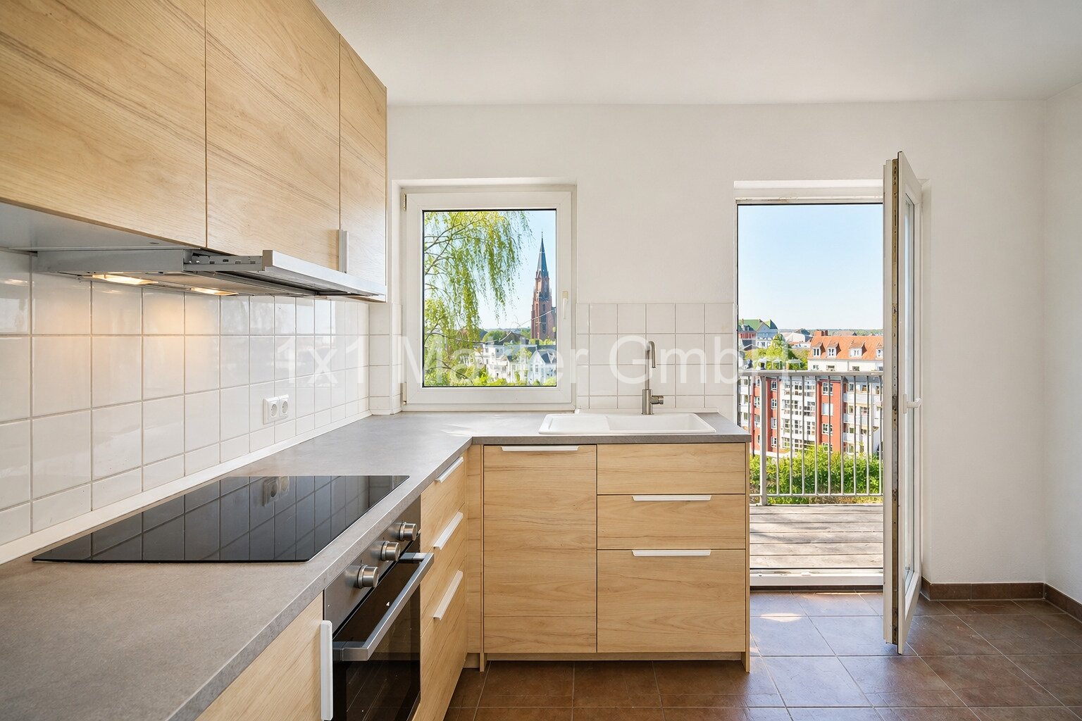 Schwerin: 1-Raum-Wohnung mit neuer EBK und Fernblick Schwerin: 1-Raum-Wohnung mit neuer EBK und Fernblick